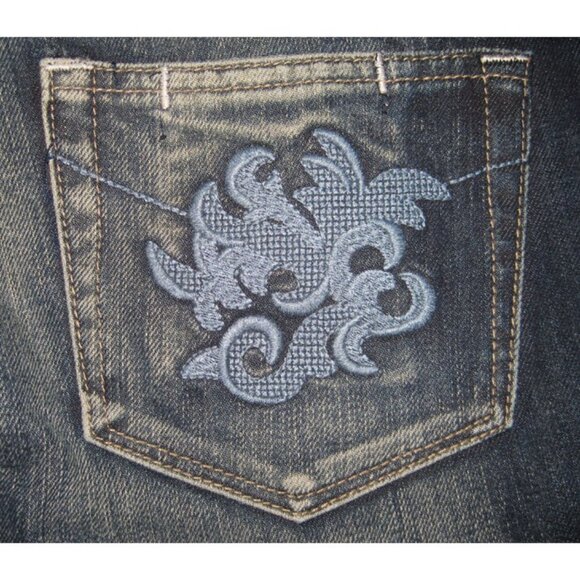 PAIGE LAUREL CANYON CROP CAPRI 28 TUSCAN with CREASE LAS PALMAS POCKET - Picture 5 of 8